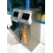 Two-compartment Stainless Steel Recycle Bin with Ashtray(TH2-93SB) 